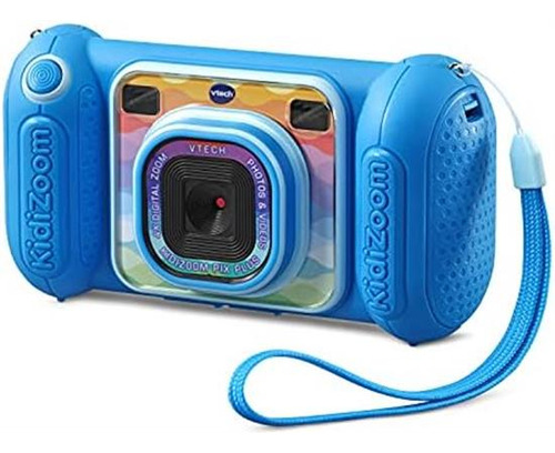 Cámara Infantil Vtech Kidizoom Pix Plus Azul, Con Efectos