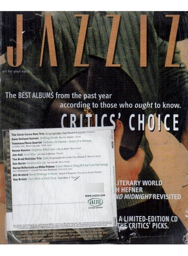 Revista Jazzis June 2002 Incluye Cd De Jazz Chick Corea Et 