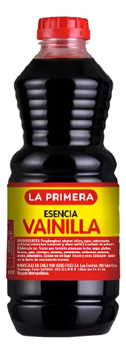 Esencia De Vainilla La Primera Botella 1 Litro