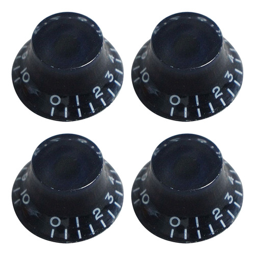 (bk) Guitarra Eléctrica Top Hat Knobs Speed Volume Tone Cont