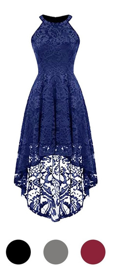 Vestido De Noche Azul Marino | MercadoLibre 📦 Vestido De Noche Azul Marino | MercadoLibre 📦