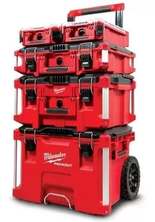 Carro Porta Herramientas 5 Cajas Milwaukee Packout Pro