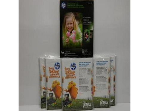 Papel Foto Hp T. Carta Blanco Matte 100 Hojas Envio Grati$