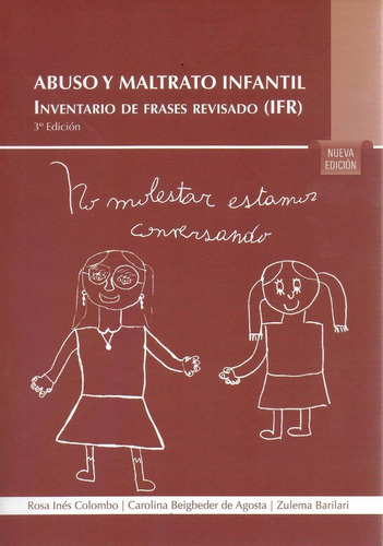 Libro: Abuso Y Maltrato Infantil (inventario Frases Revisado