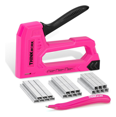 Thinkwork engrapadora pistola ligera para tapiceria 2100 grapas 3 en 1