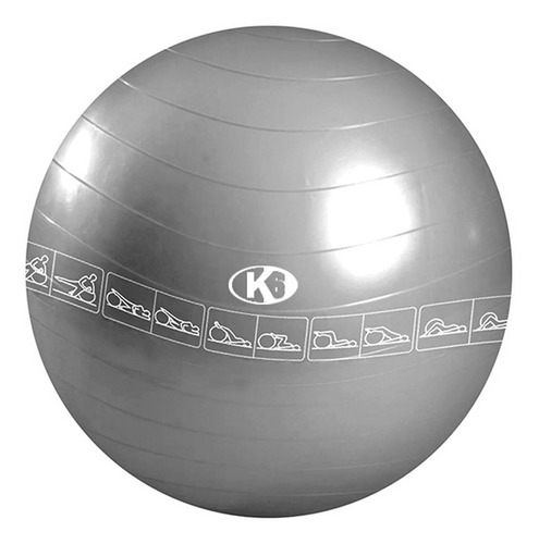 Pelota Balon Yoga Pilates Gimnasio 75cm Sin Bomba K6 Fitness