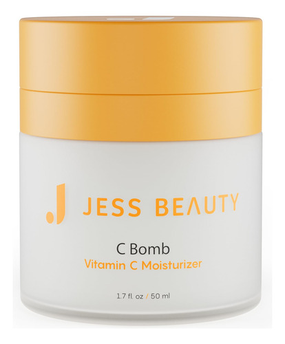 Jess Beauty C Bomb, Hidratante De Vitamina C, 1.7 Fl. Oz
