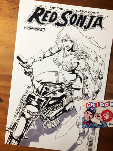 Comic - Red Sonja #11 Marco Santucci Sketch Variant