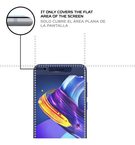 Protector Mica Pantalla Para Huawei Honor 6c Pro