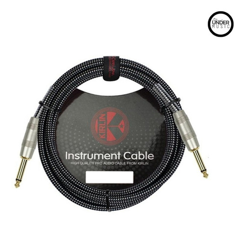 Cable De Instrumento Profesional Kirlin Iw-241 Bk 6 Metros