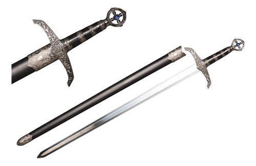 Espada Medieval Loxley Robin Hood En Acero, 94cms