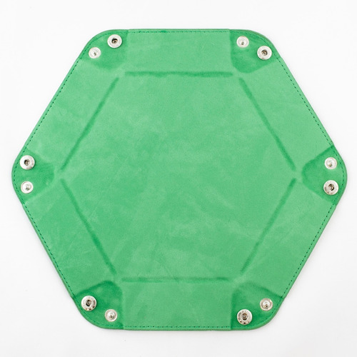 Imagen 3 de 6 de Bandeja Hexagonal Para Dados De Rol - Enchanted Forest
