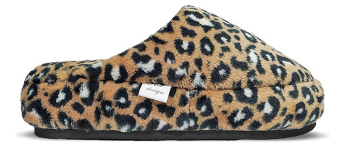 Pantuflas Espumones Mujer Acolchadas Naif Animal Print