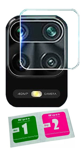 Kit Capa Anti Shock E Película 5d E Pl Câmera Redmi Note 9s