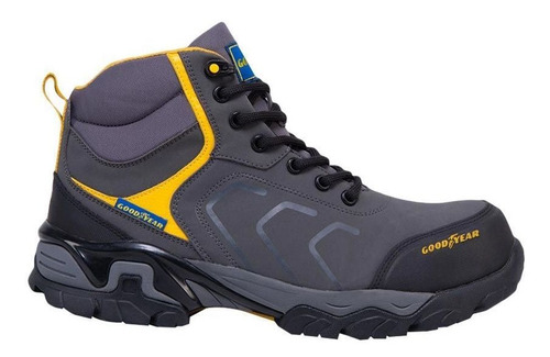 Bota Dielectrico Casco Policarbonato  Goodyear 111 Gris Msi