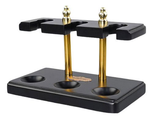 . Soporte De Madera Para Pipas Con 3 Ranuras, Accesorios