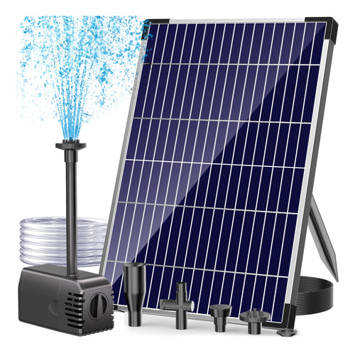 Bomba De Agua Solar Antfraer, Bomba De Fuente Solar De 12 W,