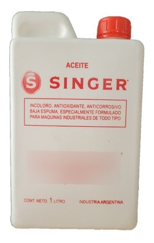 Aceite Singer Original Multiuso X 1 Litro