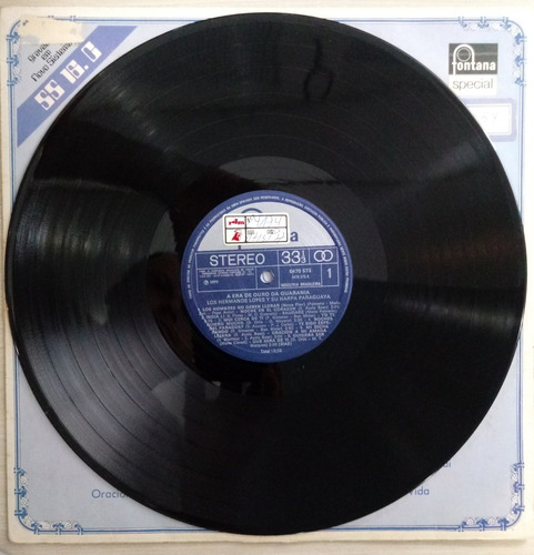 Lp - Los Hermanos Lopez Y Su Harpa Paraguaya Vinil (Usado)
