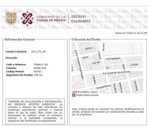 Recuperación! Bancaria! - Departamento 60% De Su Valor | Solo Contado| Tonalá 320, Roma Sur, Cuauhtémoc, 06760 Ciudad De México, Cdmx La2-ru