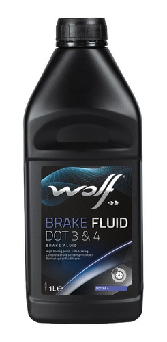 Liga De Frenos Wolf Brake Fluid 3&4 - 1l
