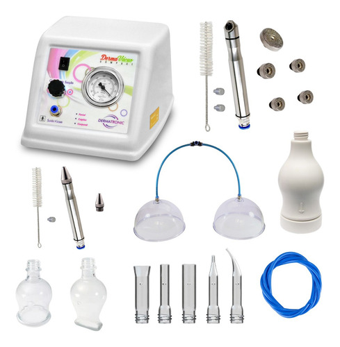 Aparelho Vacuoterapia Endermo Peeling Diamante Kit Pump Up 127/220V