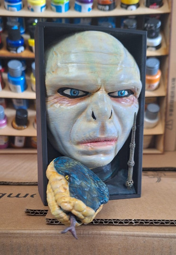 Book Nook - Sujeta Libros - Varios Modelos! 15cm Aprox Voldemort