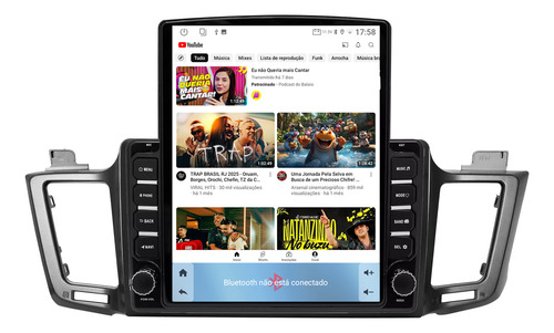 Central Multimidia Tesla Rav4 13/19 9,7p Octacore 4gb 64gb