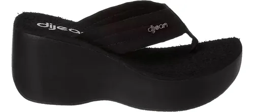 Dijean 276209 Chinelo Ana Bela Tamanco Feminino Leve
