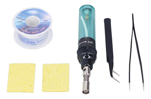 Kit De Soldador De Gas Portátil Con Temperatura Ajustable