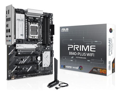 Asus Prime B840-plus Wifi Amd Am5 B840 Atx Motorboard, Advan