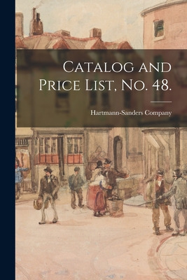 Libro Catalog And Price List, No. 48. - Hartmann-sanders ...