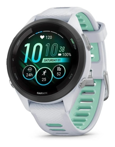 Smartwatch Garmin Forerunner 265s Music Branco/neo Tropic