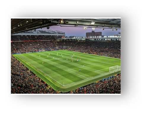 Cuadro Canvas - Estadio Old Trafford Manchester Utd 120x80cm