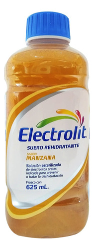 Electrolit Suero Rehidratante Sabor Manzana 625ml 6pz