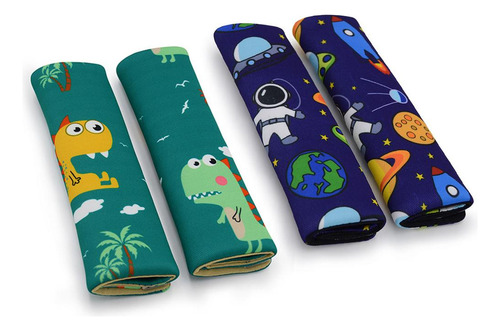 Funda De Hombro Para Coche, 2 Almohadillas Para Cinturón Con
