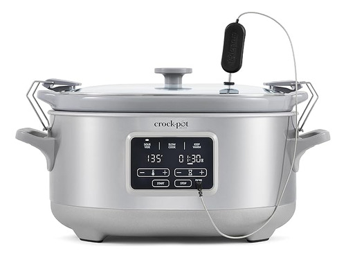 Crock Pot Olla Coccion Lenta Cook Carry Cuartos Galon Con Vi