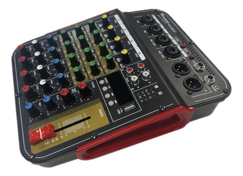 Mezcladora Pasiva Soundtrack De 6 Canales Mx-606dsp, Bluetoo