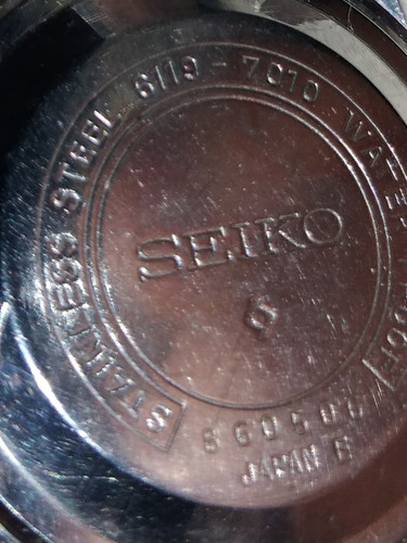 Relógio Seiko 5 6119-7010 21 Jewels Raro