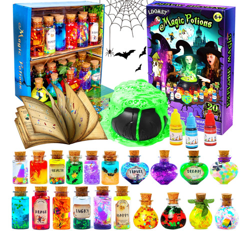 Kit De Pociones Mágicas Para Niños 3 Colores Concentrados