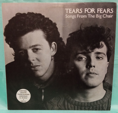 O Tears For Fears Lp Songs From The Big Chair Ricewithduck