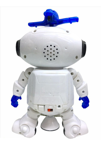 Imagen 5 de 10 de Robot -x 360º Movimiento Baila Luces Sonido New 6540 Bigshop