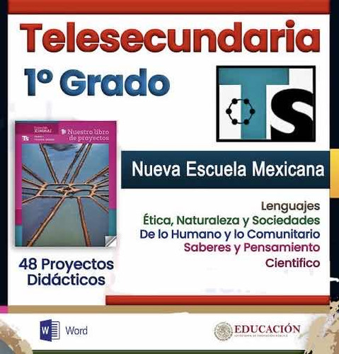 Planeaciones 1er Grado Telesecundaria Nem (Usado)