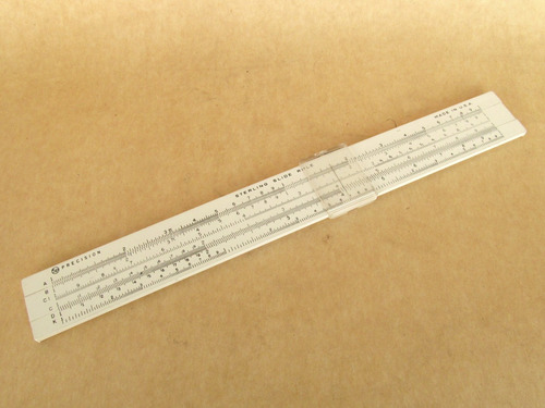 Regla De Calculo Precision  / Fabricada U S A / Vintage (Usado)