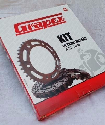 Kit Transmissão Relação Honda Nxr Bros 125 150