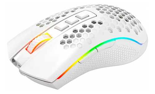 Mouse Redragon M808w-ks Storm Branco (c/fio) 16000dpi