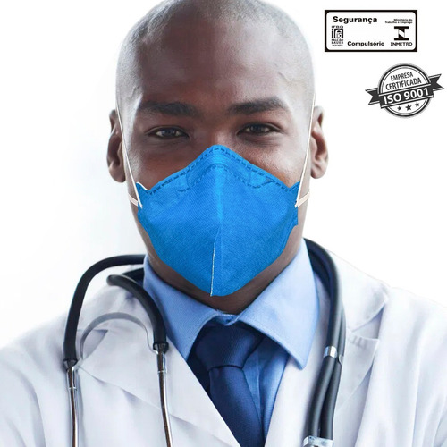 20 Máscaras N95 Hospitalar 4 Camadas Reutilizável Regulável