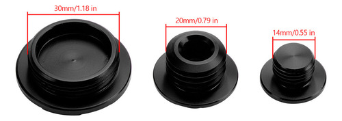 Kit De Tapones De Motor Billet Para Honda Crf250r Crf250r Cr