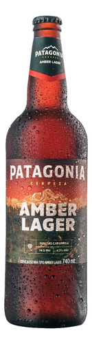 Cerveja Amber Lager Patagonia One Way 740ml Original