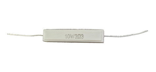 Resistencia Loza Ceramica 10w 3.3 Ohms 5%  2 Unidades